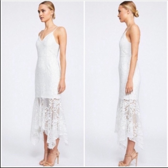 NWT Shona Joy Lace overlay sweetheart dress 10 L - Picture 2 of 8